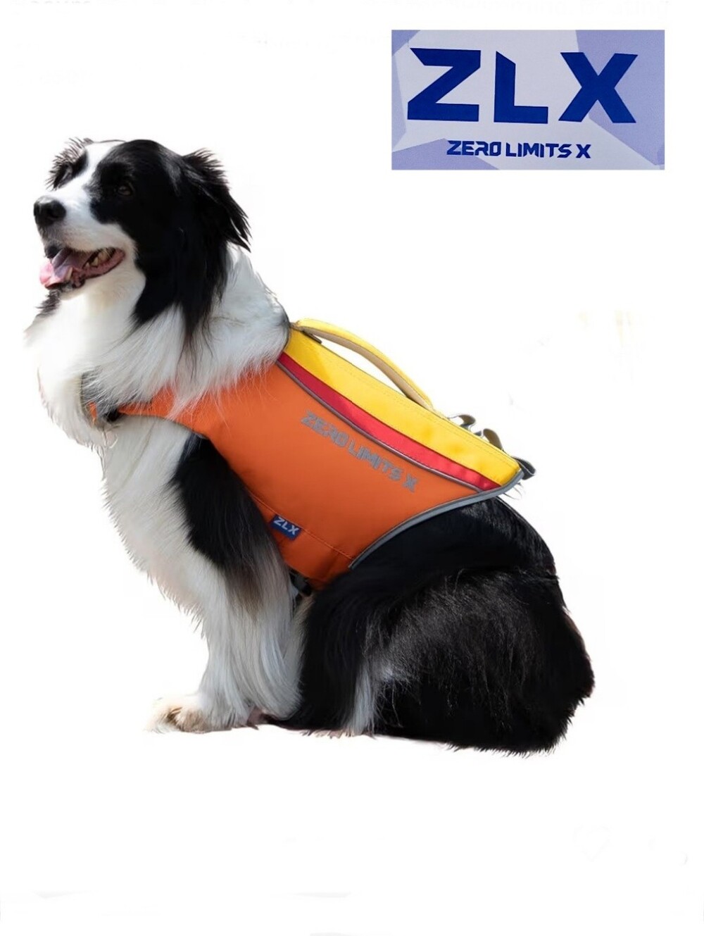 ZLX High Buoyancy Dog Life Vest - Orange